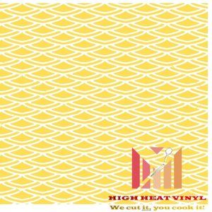 High Heat Duracoat Vinyl Stencil 10" x 12" - Sea Scales 2 styling